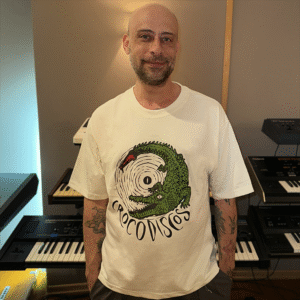 Camiseta CrocoDiscos Oversized